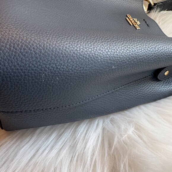 Coach Mollie Bucket Bag Blue 22 - Picture 9 of 10